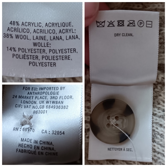 Anthropolgie Rosie Neira Cardigan Sweater - Picture 8 of 8